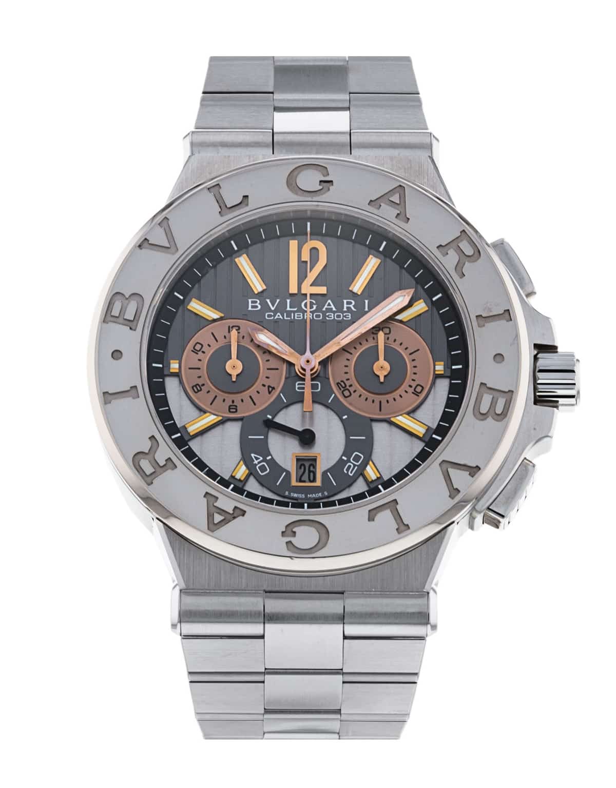 Bvlgari Diagono DG42C14SWGSDCH